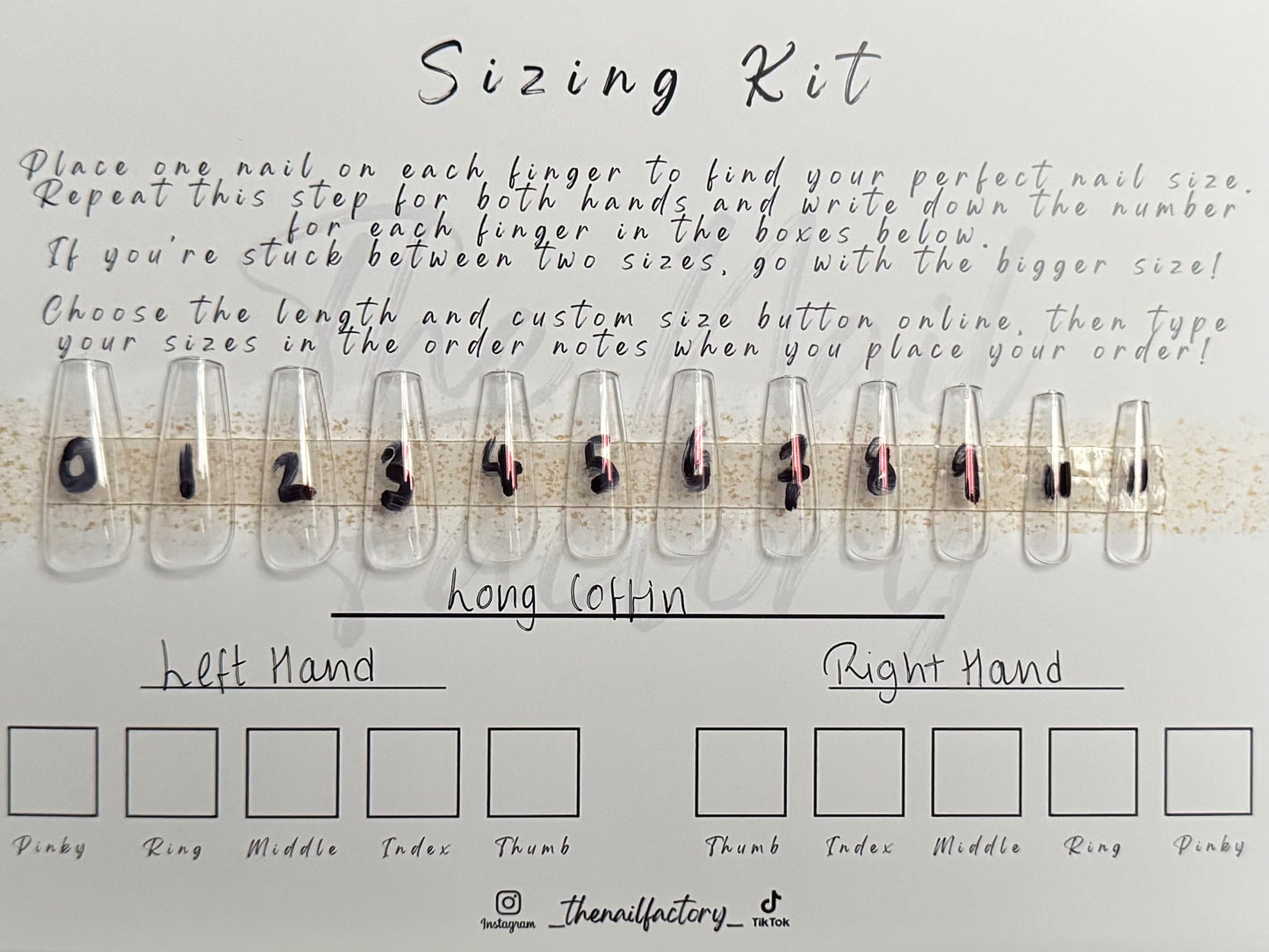 Size Me Kit